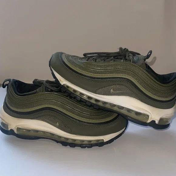 Womens Air Max 97 OG Olive Green Size 6 - Picture 9 of 11